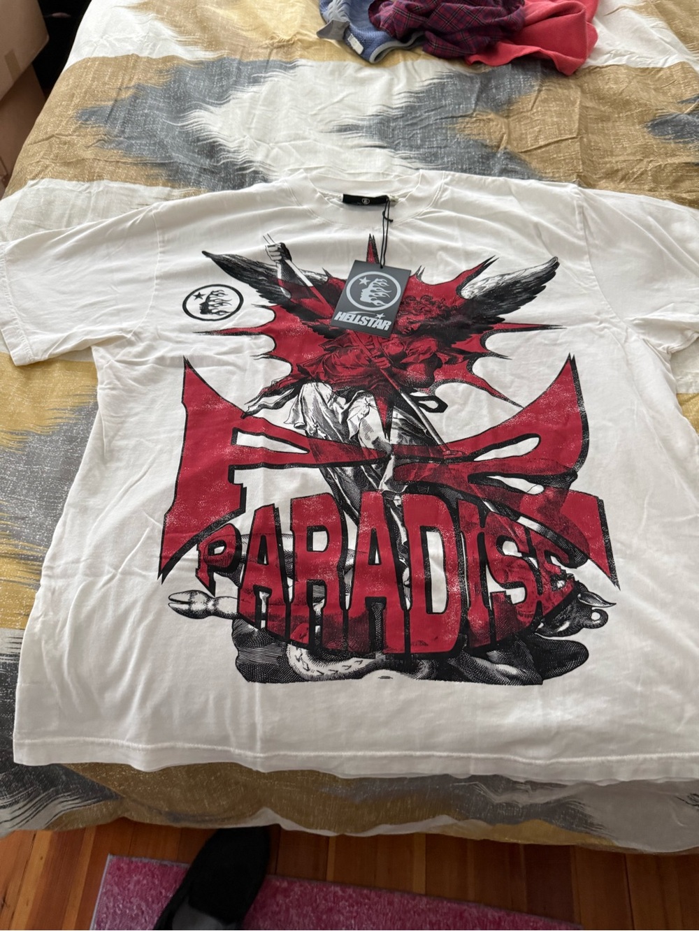 Hellstar Bigger Than Satan White Tee Shirt Size 2X